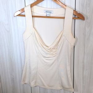 Beautiful Ivory Drape Top